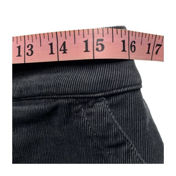 Talbots Grey Corduroy Button Front Skirt Size 8 Workwear Essential - Picture 10 of 10